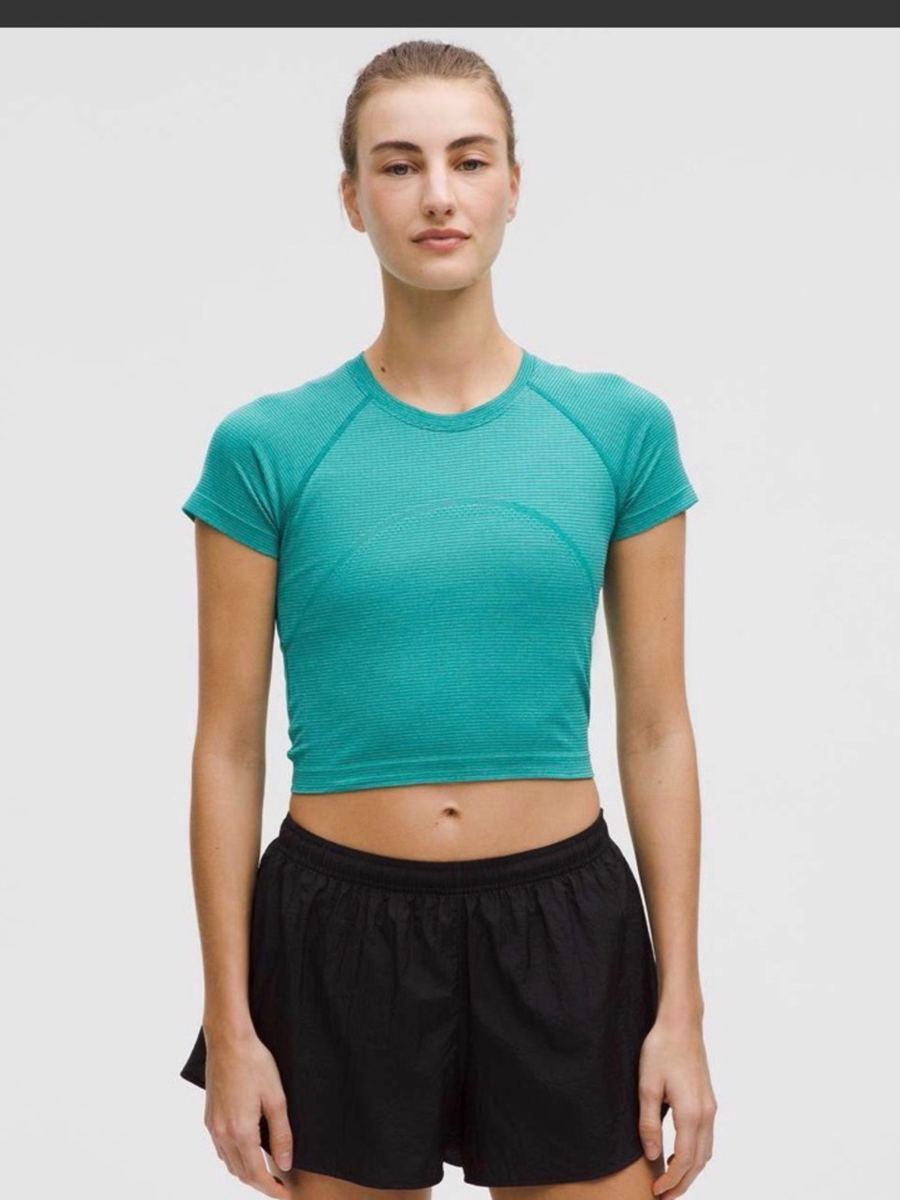 lululemon athletica Cropped Swiftly Shirt Sleeve 6